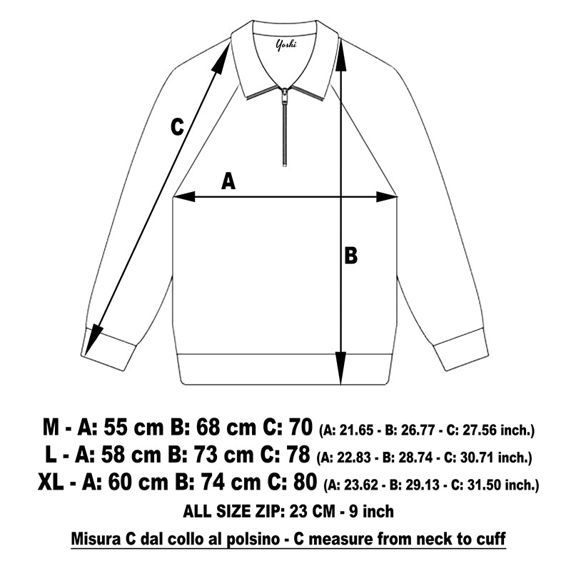 QUARTER SWETSHIRT GREY