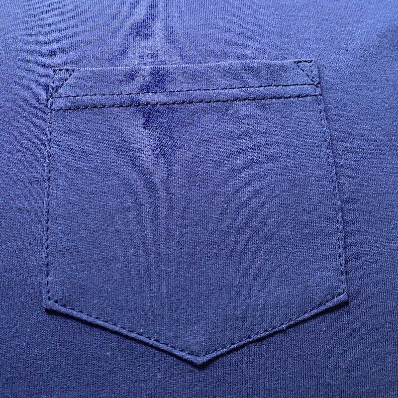 POCKET TEE BLUE