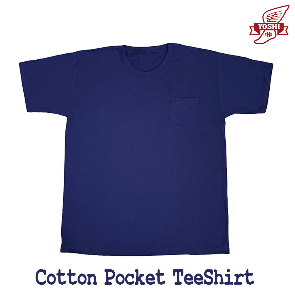POCKET TEE BLUE