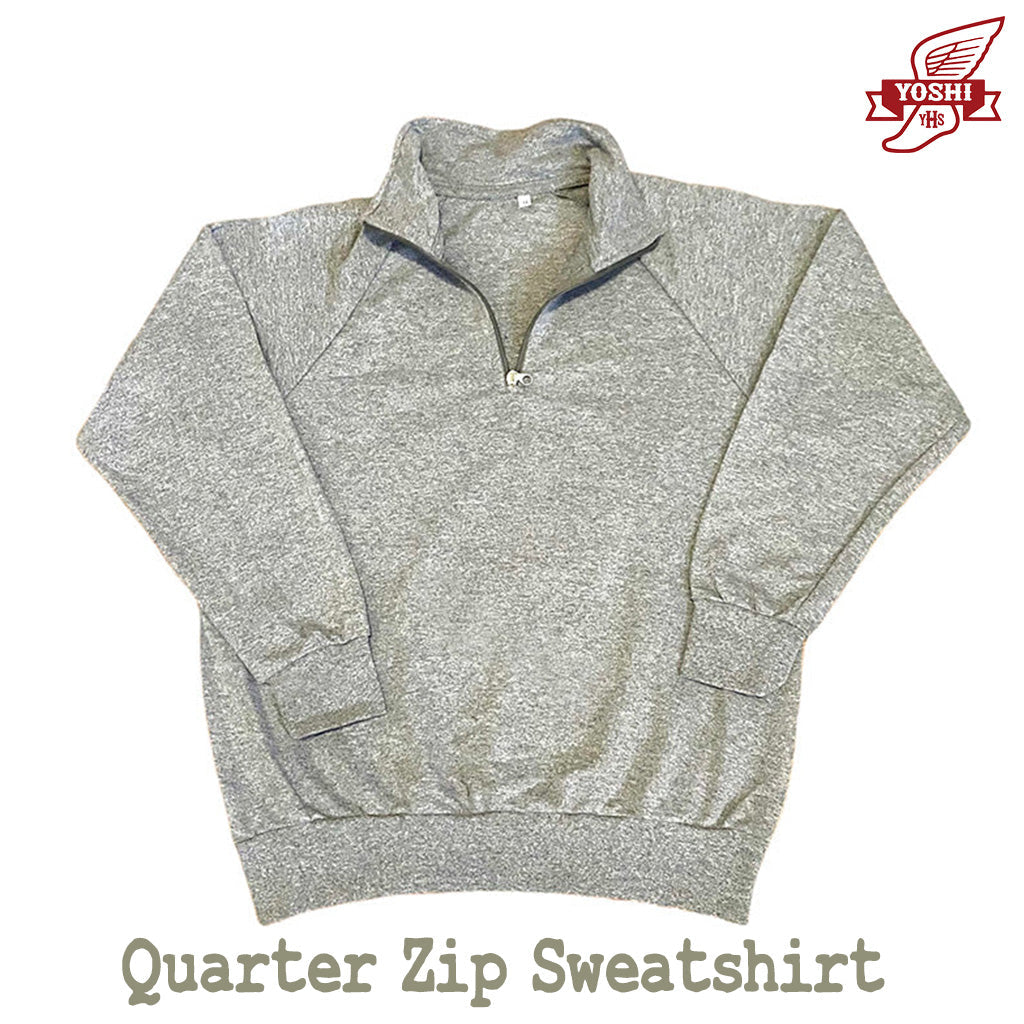 QUARTER SWETSHIRT GREY