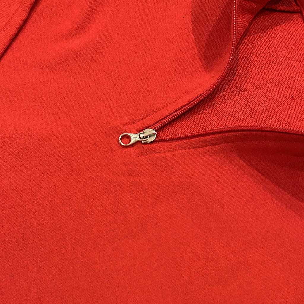 QUARTER  SWETSHIRT RED