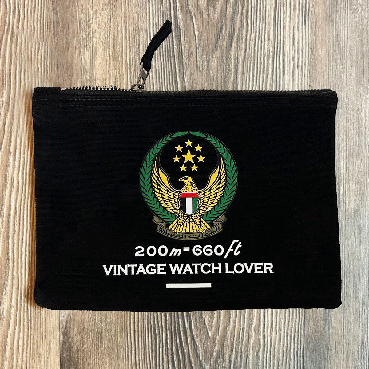 CLUTCH BAG "VINTAGE WATCH LOVER"