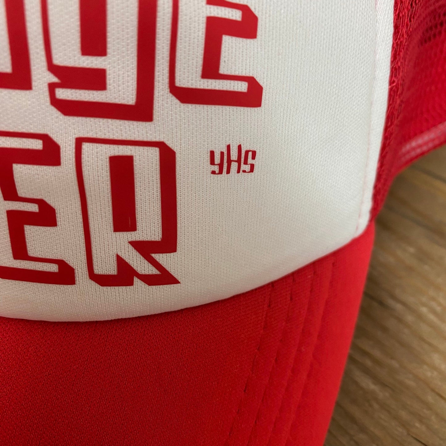 RED VINTAGE LOVER YHS trucker cap